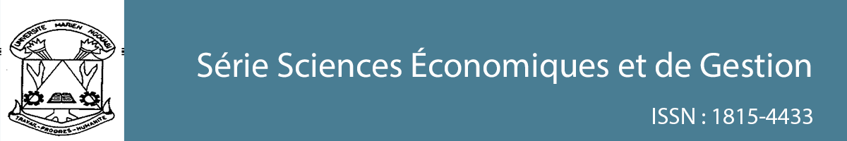 Série Sciences Économiques et de Gestion